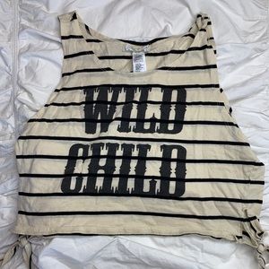 Graphic Crop Top